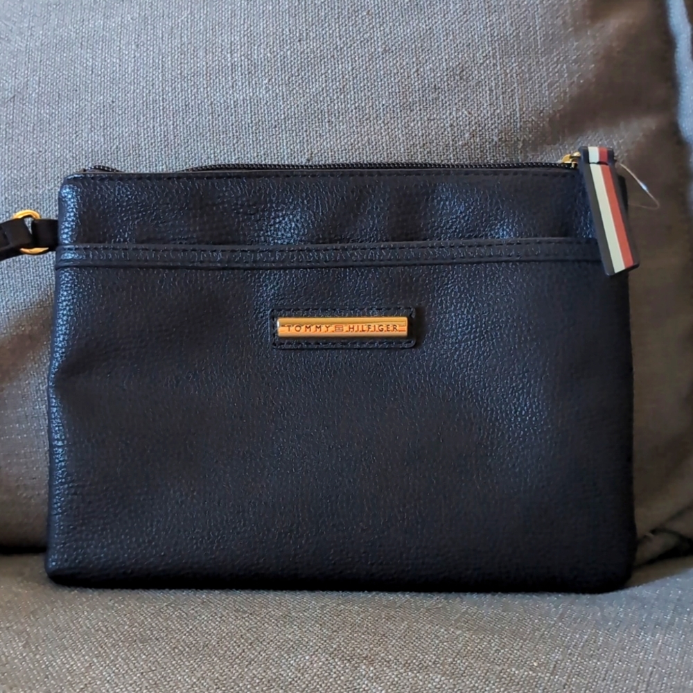 Tommy Hilfiger Navy Wrist Purse